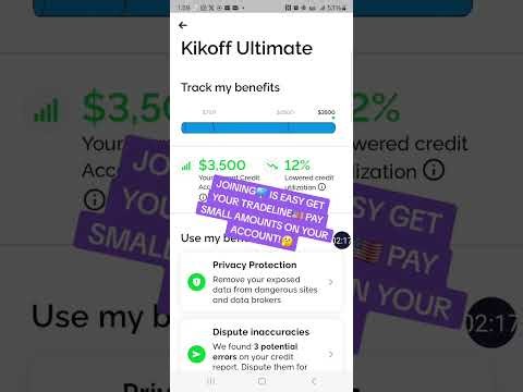 😎HOW I AM USEING KICKOFF 2 😎 HELP ME BUILD MY 🛍CREDIT 4 ME TRY THIS SEE 👀 4 YOUR SELF!💯