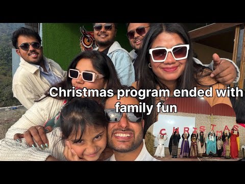 Christmas Celebration Vlog | Program, Smiles & Family Time 🎅