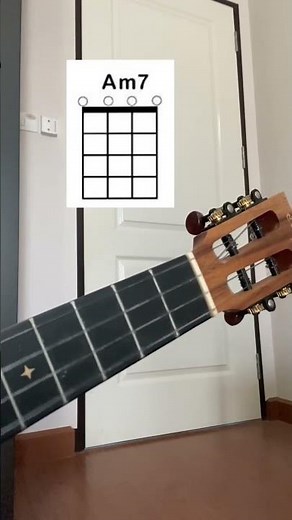 How to play chord Am7 on ukulele #greennus #ukulele #ukuleletutorial