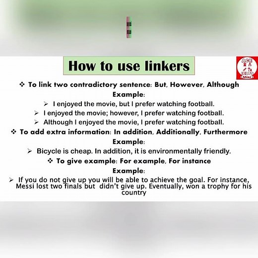 How to use linkers | Using connectors