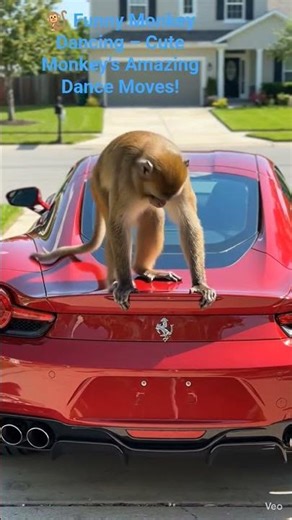🐒 Funny Monkey Dancing – Cute Monkey’s Amazing Dance Moves!