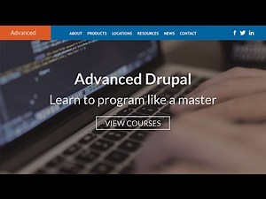 Ep. 2 - Homepage Setup - Advanced Drupal Development