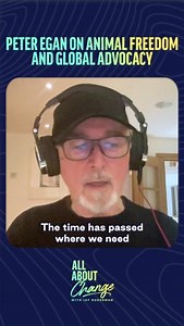 Actor turned animal activist Peter Egan shares with Jay his belief that all animals deserve “the right to live as happily, as freely, and as much without fear” as humans. Listen to All About Change: link.chtbl.com/aac?sid=fbaudiogram-ep-12/11 #animals #animalrights #animallovers | The Ruderman Family Foundation