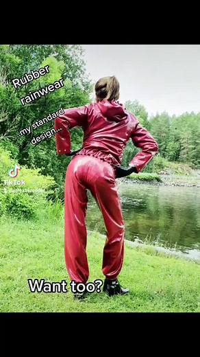 https://latexskredder.no standard rubber rainwear design... #latex #latexfasion #rubberfashion #raingear #rainwear #rainweargirl #rainwearstore #rainwearspecial