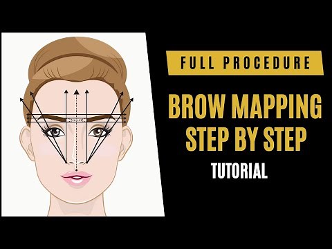 Brow Mapping Golden Ratio | Explained Step by Step