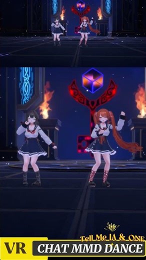 Tell Me IA & ONE [ VRCHAT MMD DANCE ]
