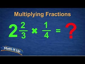 How to Multiply Fractions (With mixed numbers)