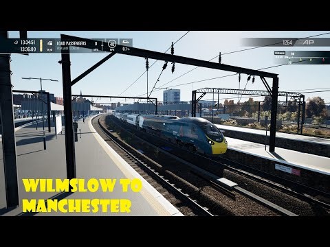 Wilmslow To Manchester Piccadilly Avanti TSW 6