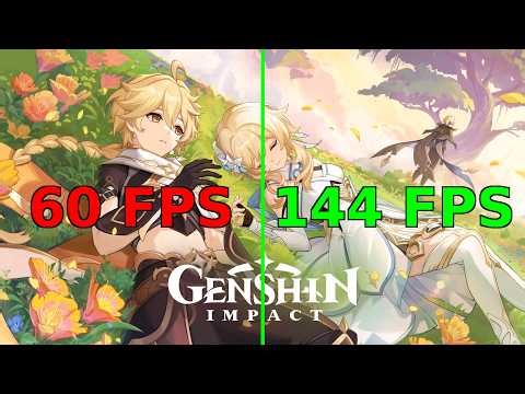 Unlock 144 FPS no Genshin Impact 6.5
