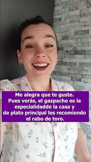 Practice your Spanish with this restaurant dialogue