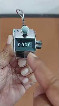 HAND TALLY COUNTER | COUNTING MACHINE | COUNTING DEVICE #shorts #unboxing
