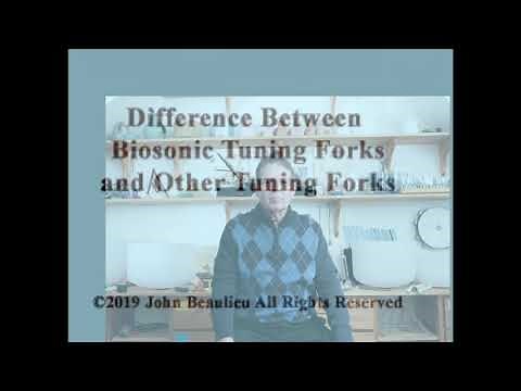 Difference Between Biosonic Tuning Forks and Other Tuning Forks