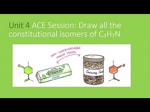 ACE Session: Draw all the constitutional isomers of C3H7N