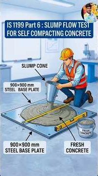 Slump flow test #build #civil #construction #concrete