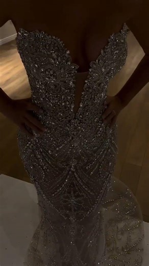 Share with a friend or tag a friend who dreams of a gown that leaves the room speechless! To order,