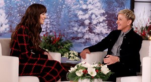Dakota Johnson's 'Ellen' Interview Turned Awkward So Quickly... - Just Jared - Celebrity News and Gossip | Entertainment
