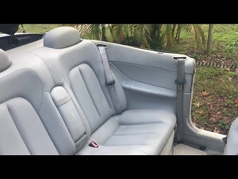 Mercedes CLK W208 rear side window regulator fix