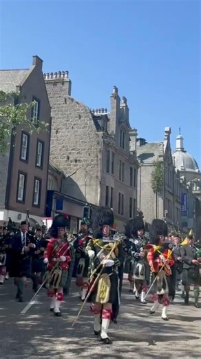 Beautiful Marching With One of the Most Beautiful Bagpipe Tune 🤍 🏴󠁧󠁢󠁳󠁣󠁴󠁿 💙 #scotland #scotish #love