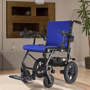 [Hot Item] Innovative Design Easy Fold Unfold Ultra Light Portable and Foldable Electric Power Wheelchair