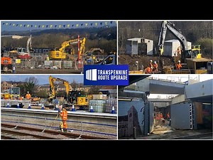 TRU works 'ramped up' at Mirfield ➕️ in-depth look at Heaton Lodge Jct 👷‍♀️