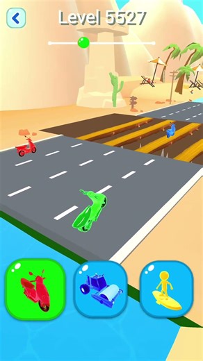 🔥 Shape - Shifting & Transform The Character 👀 Level - 5527 #shapeshifting #gameplay #shorts #viral