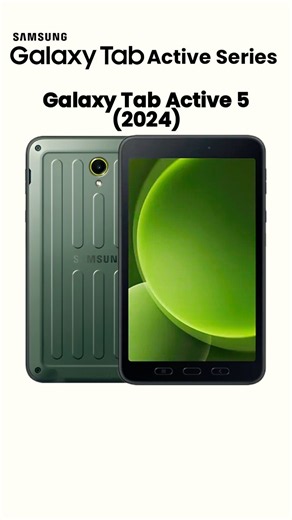 Samsung Galaxy Tab Active Evolution (2014–2025) | Every Galaxy Tab Active Ever 📱🔥 #shorts #samsung