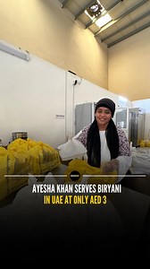 616K views · 1K reactions | Meet Ayesha Khan. She Serves Biryani In...