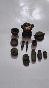 Super Polymer Clay Kitchen Set|#Clay video #Clay craft #Clay Kitchen Set