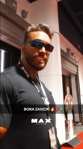 We're at home, let's represent at the Classic 🔥⭕️🇧🇷 #maxtitanium #zanca #bodybuilding #olympia