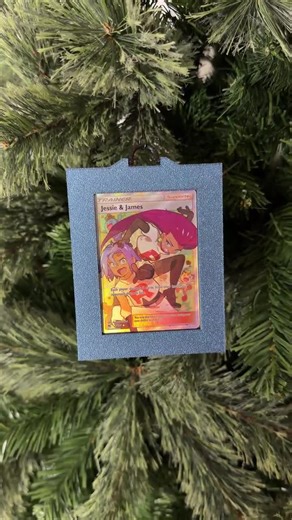 Trading Card Holiday/ Christmas Ornament Frame. Fits 66 X 91mm Standard Card (pokemon, Dragonball Super, Lorcana, Yugioh, Magic) - Etsy