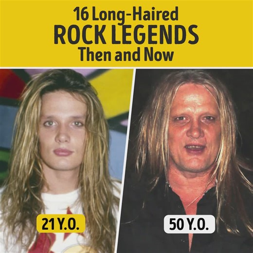 485K views · 836 reactions | 16 Long-Haired Rock Legends Then and Now | Bright Side | Facebook