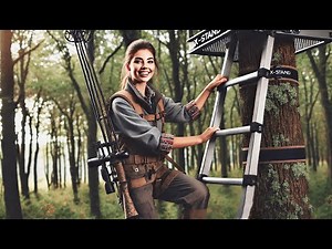 🔥 Guide Gear 16' Swivel Ladder Tree Stand | Best X Stand Ladder Stand 🔥