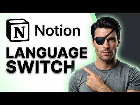 How To Change Language In Notion (Full Guide)