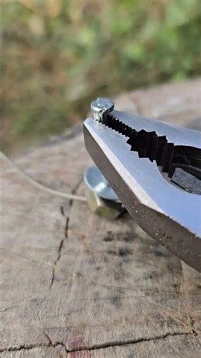 Genius Hanging Hack with Wire Nuts & Nails! #diy #tricks