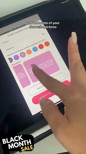 Black Month Sale. Surprise your loved ones with Lovebox 💖 Your words of love become magical in this connected box. Unexpected messages that bring you closer, every day. | The LoveBox