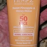 Sweet Pineapple & Honey Melon Herbal Facial Sunscreen 3 oz. SPF 50