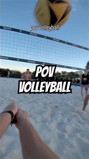 POV BEACH VOLLEYBALL..