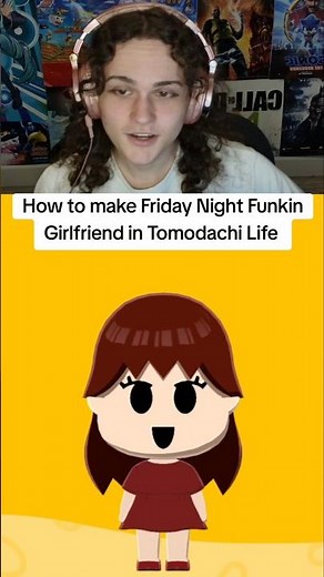 How to make Girlfriend from Friday Night Funkin in Tomodachi Life!