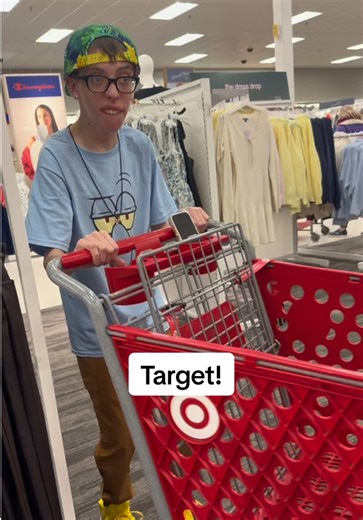 Always on a mission to find SpongeBob! #SpongeBob #autism #cerebralpalsy #shopping #target @SpongeBob @target
