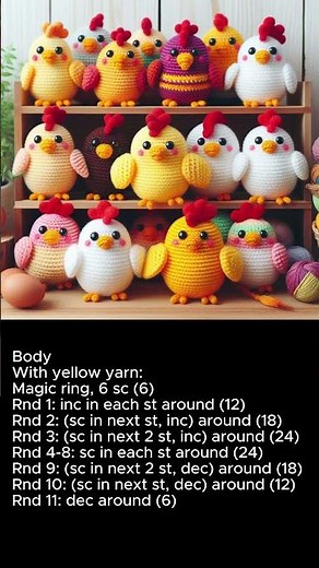 How To Crochet A Chicken (Ultimate Tutorial)