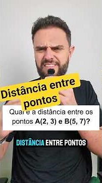 Distance between two points #mathematics