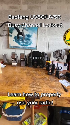 Baofeng UV5 Series: Busy Channel Lockout Explained