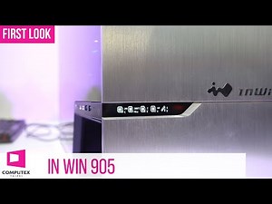 In Win 905 Case with customizable Front Display #Computex2019