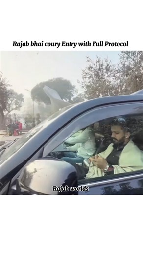 Rajab Bhai Entry with Full Protocol#shorts#rajabfamily#viral#trending#ytshorts#shortsfeed