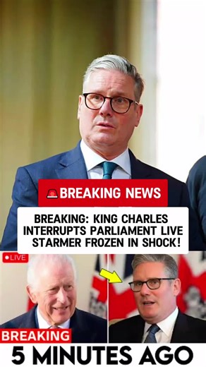 BREAKING: King Charles INTERRUPTS Parliament LIVE Starmer FROZEN in Shock! #uknews #kingcharles #keirstarmer #britain #ukpolitics