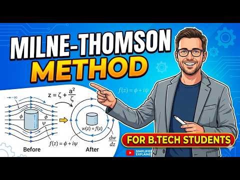 Milne–Thomson Method Made Easy 🔥| Step by Step|