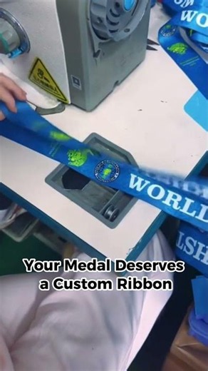 Custom Medal Ribbon Printing | Personalized Medal Manufacturing#custommedals#custommetal