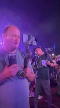 DJ Beam Brings the Energy to Frontierland! 🎧🔥 #DisneyWorld #DJBeam