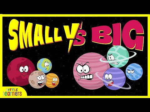 Solar System for Kids 🌍 | Planet Size & Distance Explained with Fun Cartoons!