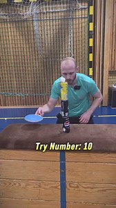 Can I beat this impossible ping pong can challenge